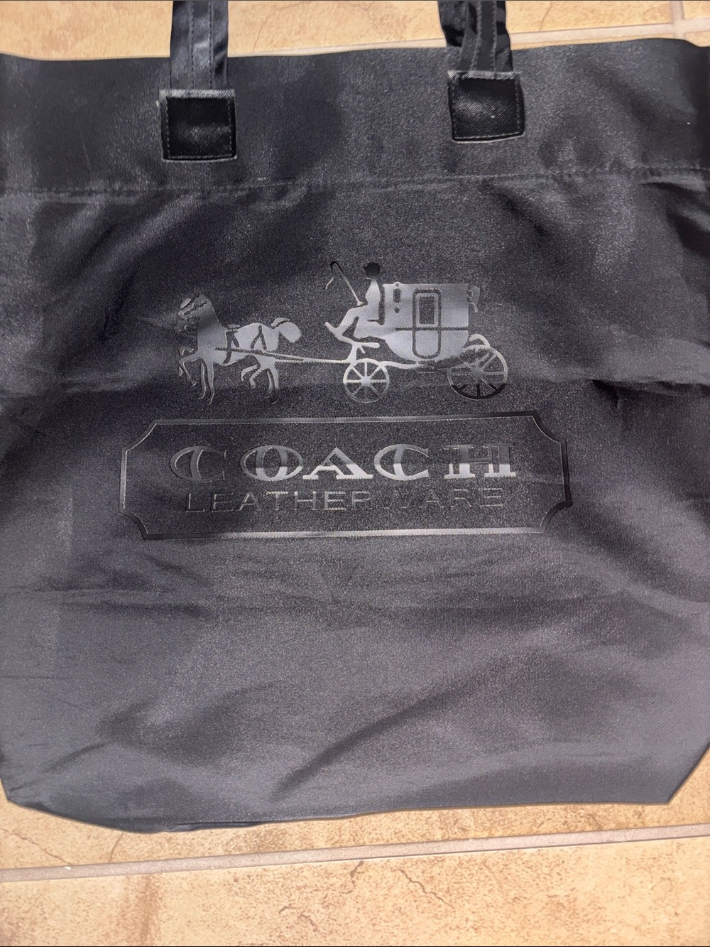 Coach shopping/reusable tote bag - Picture 3 of 5
